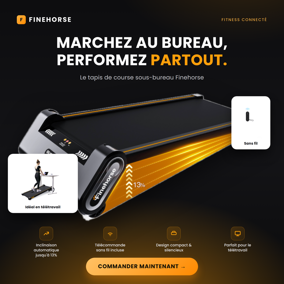 Tapis de marche compact