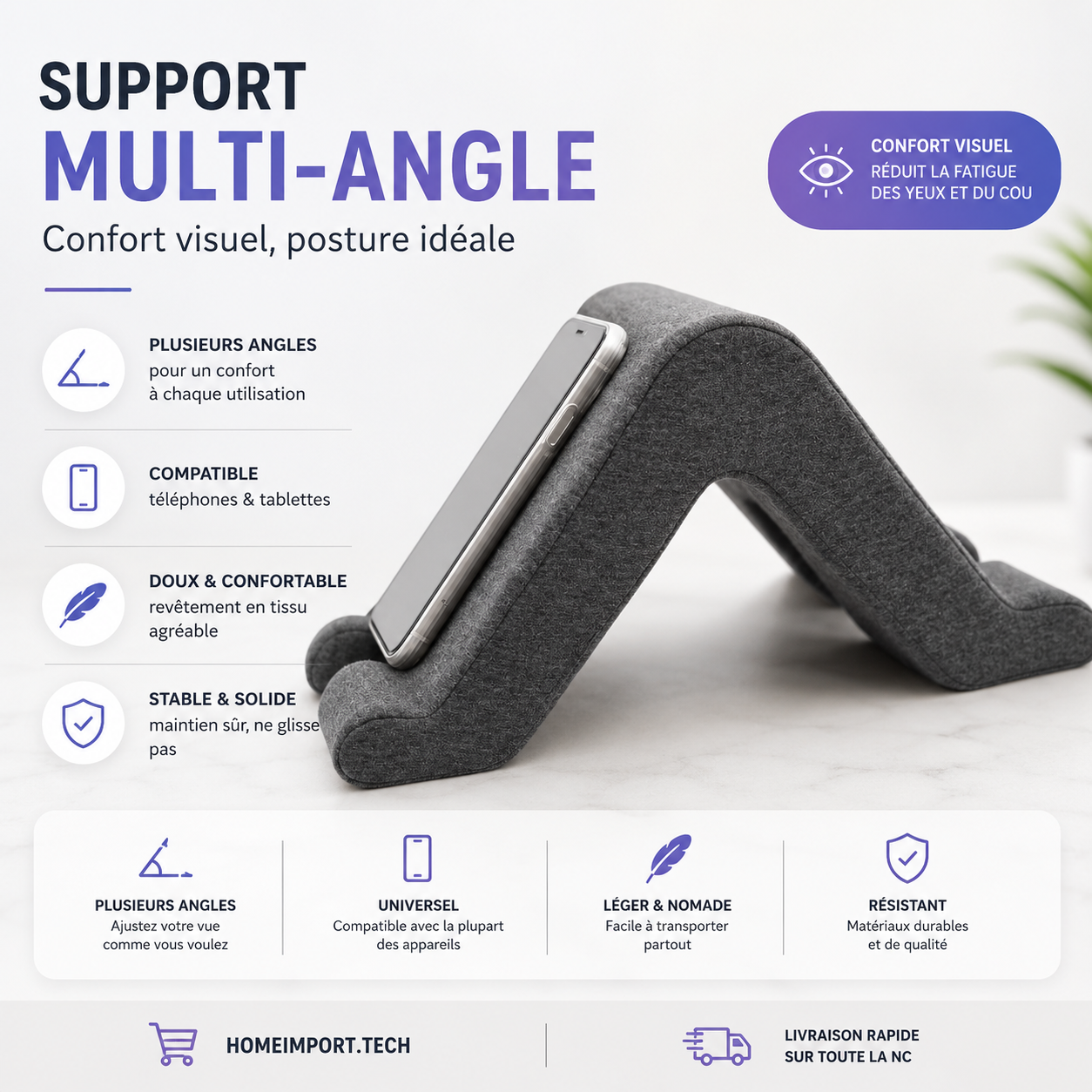 Support tablette / Téléphone